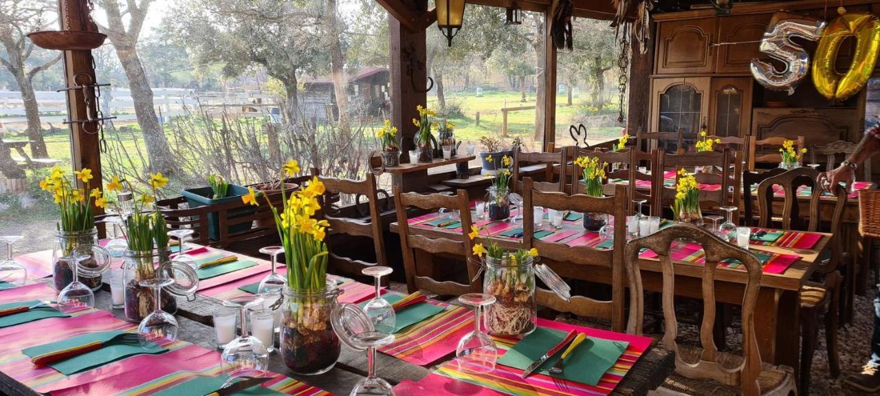 Hotel Ranch Du Puits De Riquier Moissac-Bellevue Esterno foto